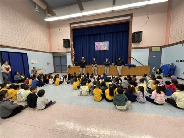 Police Visit - Community Helpers